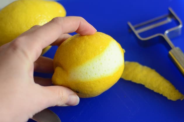 receta auténtico limoncello casero