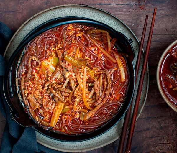 sopa coreana con gochugaru