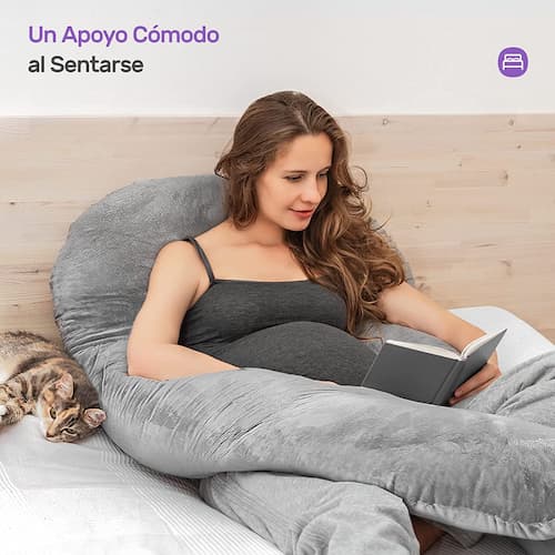 almohada para embarazo comoda
